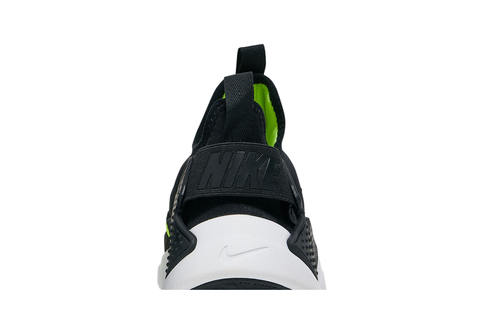 Pre-owned Nike Huarache Drift Gs 'black Volt'
