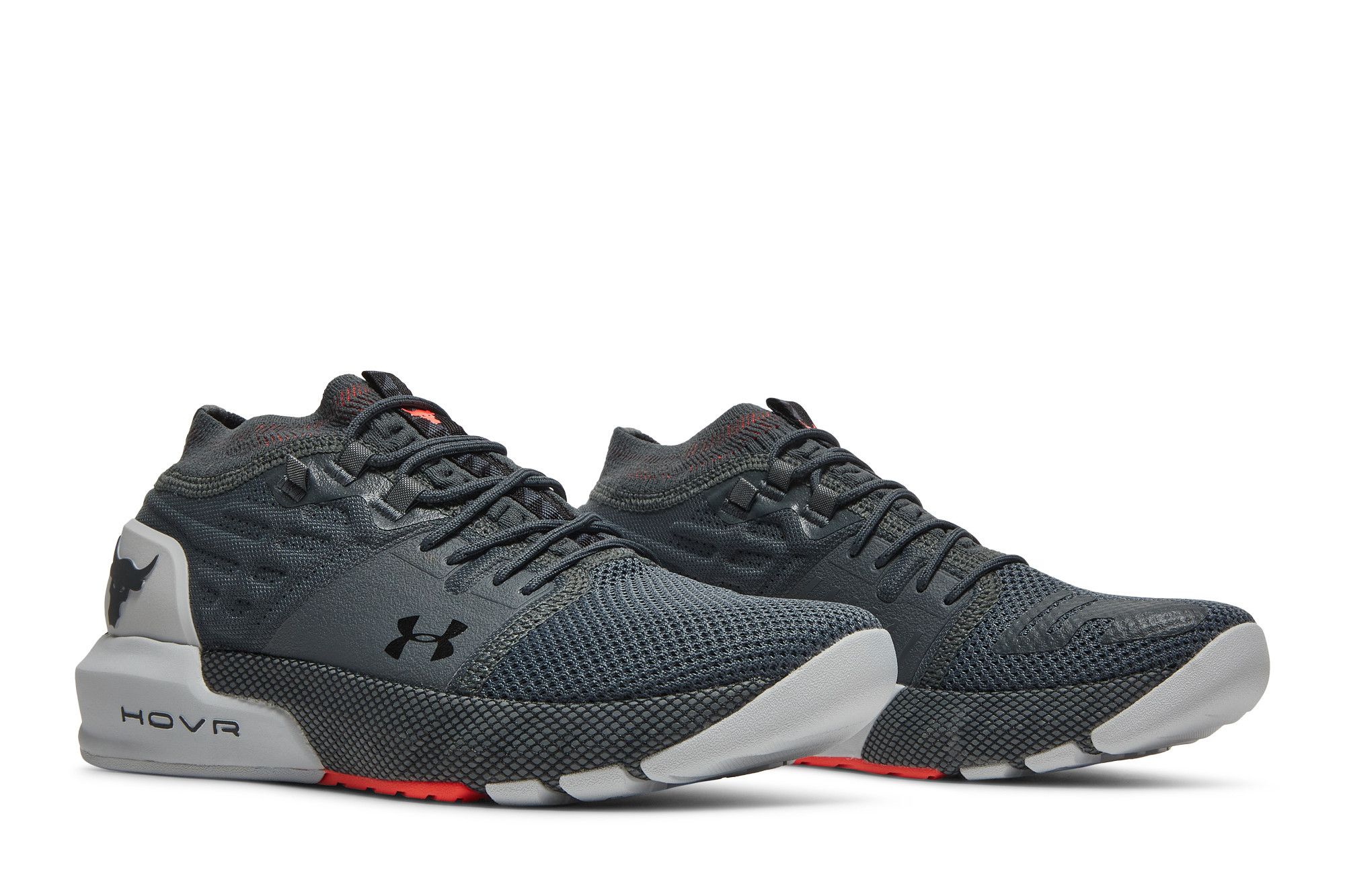 Pre-owned Under Armour Project Rock 2 Gs 'grey'