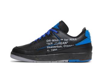 Buy Off-White x Air Jordan 2 Retro Low SP 'Black Varsity Royal