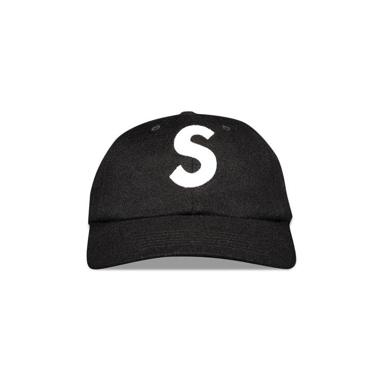 Buy Supreme Wool S Logo 6-Panel 'Black' - FW21H54 BLACK | GOAT