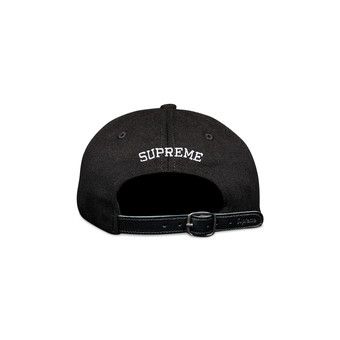 Buy Supreme Wool S Logo 6-Panel 'Black' - FW21H54 BLACK | GOAT