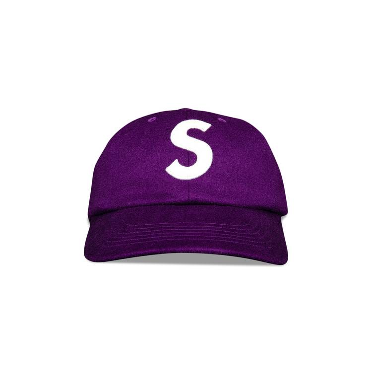 Buy Supreme Wool S Logo 6-Panel 'Purple' - FW21H54 PURPLE | GOAT