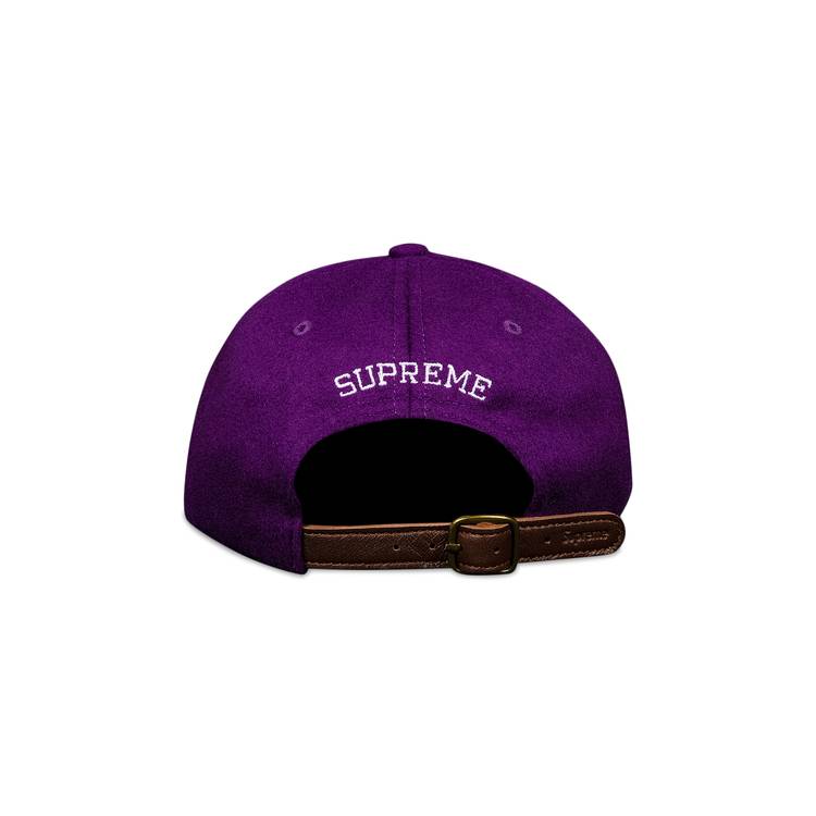 Supreme Wool S Logo 6-Panel 'Purple'