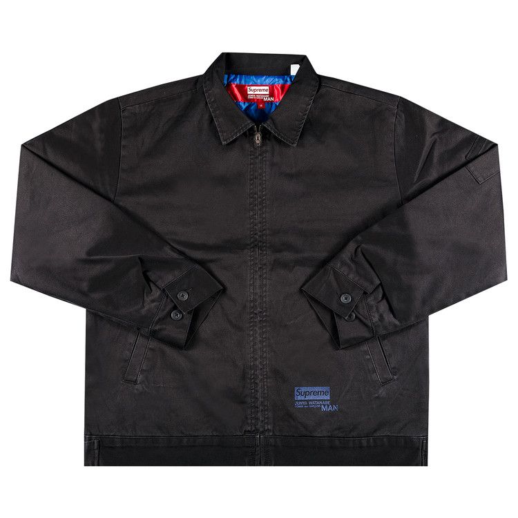 Supreme x Junya Watanabe x Comme des Garçons MAN Printed Work Jacket 'Black'