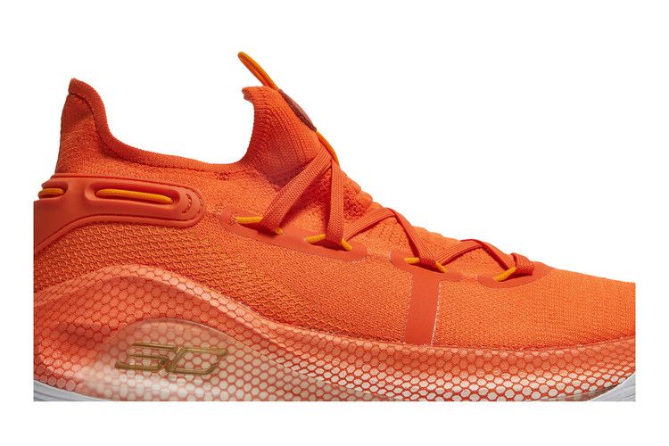 Under armour curry store 6 men orange