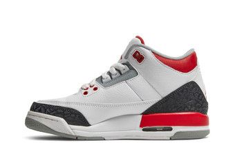 air jordan 3 retro red and white