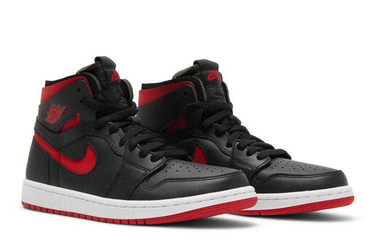Wmns Air Jordan 1 High Zoom Comfort Black University Red