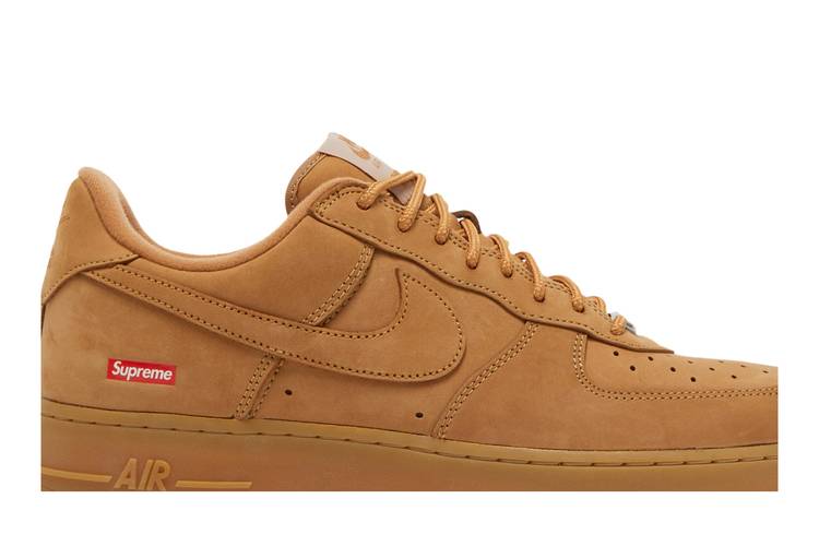 Supreme x Air Force 1 Low SP 'Wheat'