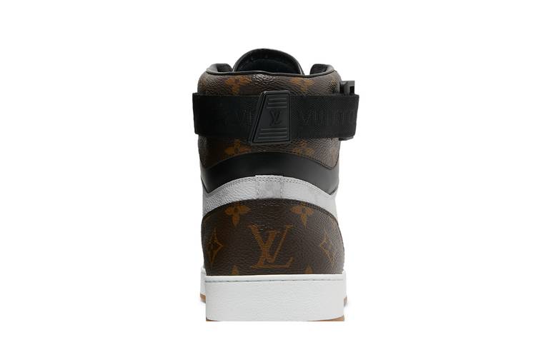 Louis Vuitton Tricolor Monogram Canvas Rivoli High Top Sneakers Size 40