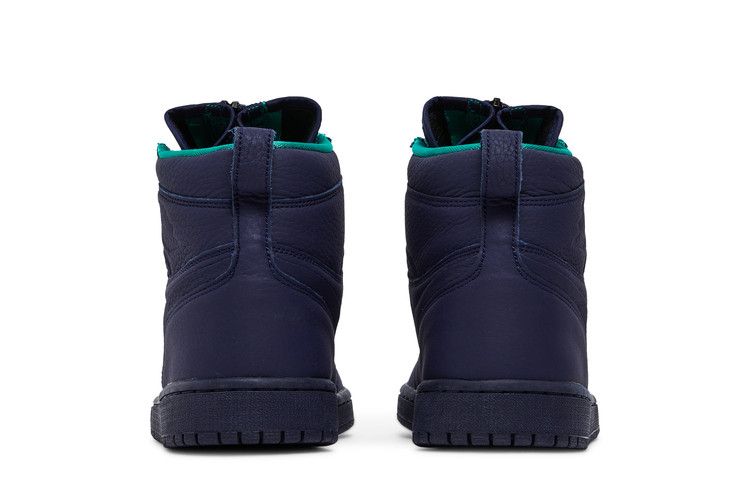 Wmns Air Jordan 1 RETRO High Zip 'blackened Blue'