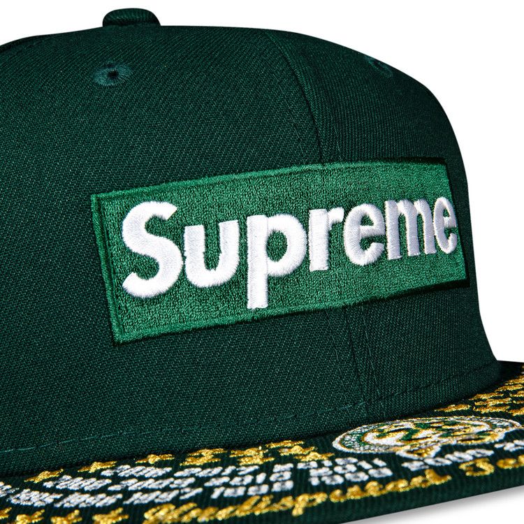 Buy Supreme Undisputed Box Logo New Era 'Dark Green' - FW21H53