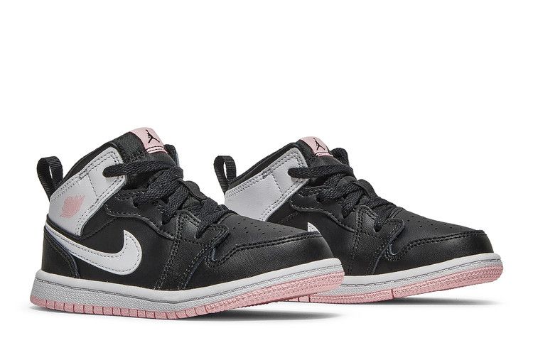 Air Jordan 1 Mid Td Black Arctic Punch