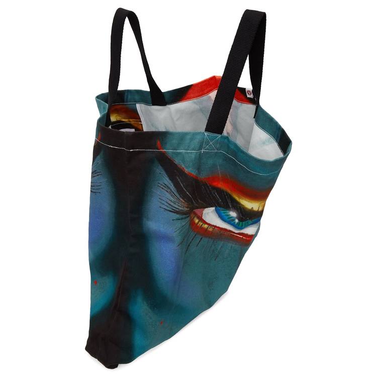 Buy Charles Jeffrey Loverboy Face Print Tote 'Blueface