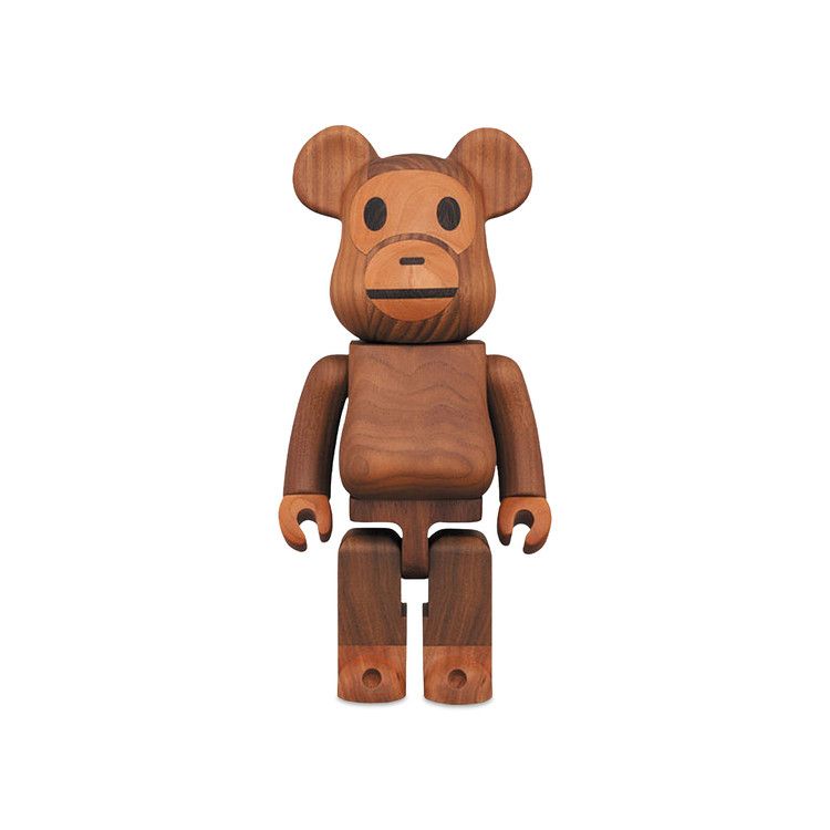 Buy Pre-Owned MediCom Toy Bearbrick x Karimoku x Baby Milo