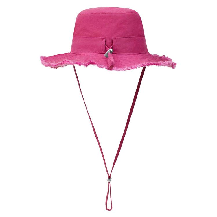 Jacquemus Le Bob Artichaut Large Brim Bucket Hat 'Purple'