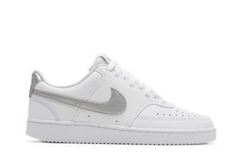 Wmns Court Vision Low 'White Metallic 