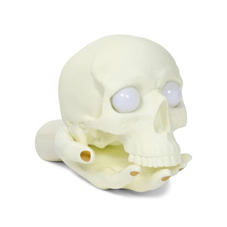 MediCom Toy x Undercover x PAM Skull And Hand Lamp 'White' | GOAT