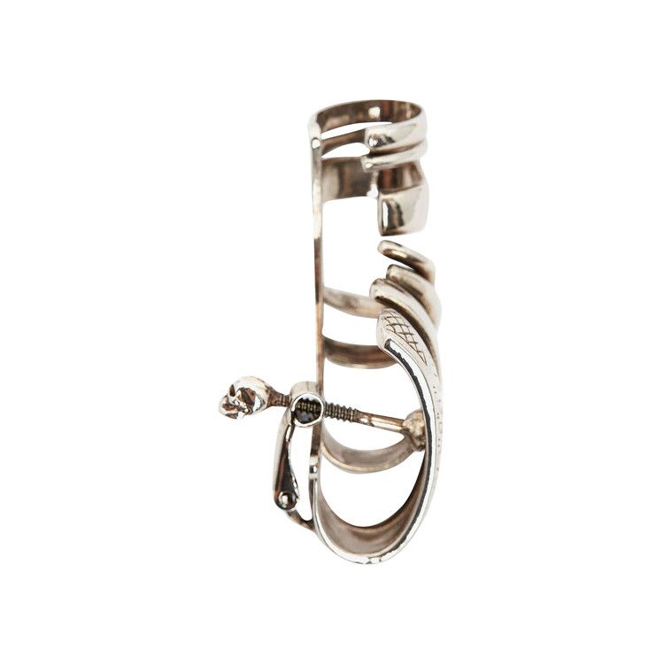 アクセサリー ZERO608LV Buy Alexander McQueen Punk Ear Cuff 'Antique Silver
