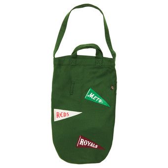 Buy Bode Twill Pennant Tote 'Evergreen' - 3938 100000809TPT