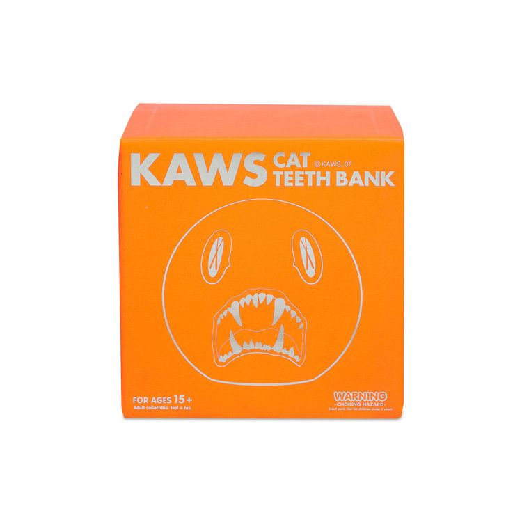 Buy KAWS Cat Teeth Bank 'Navy Blue' - 3929 100001002CTB NAVY
