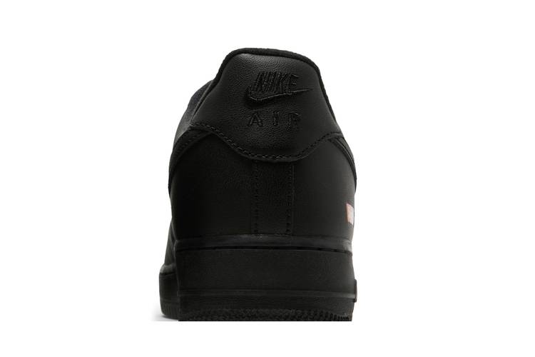 Nike Air Force 1 Low 'Supreme - Mini Box Logo Black' Shoes - Size 10