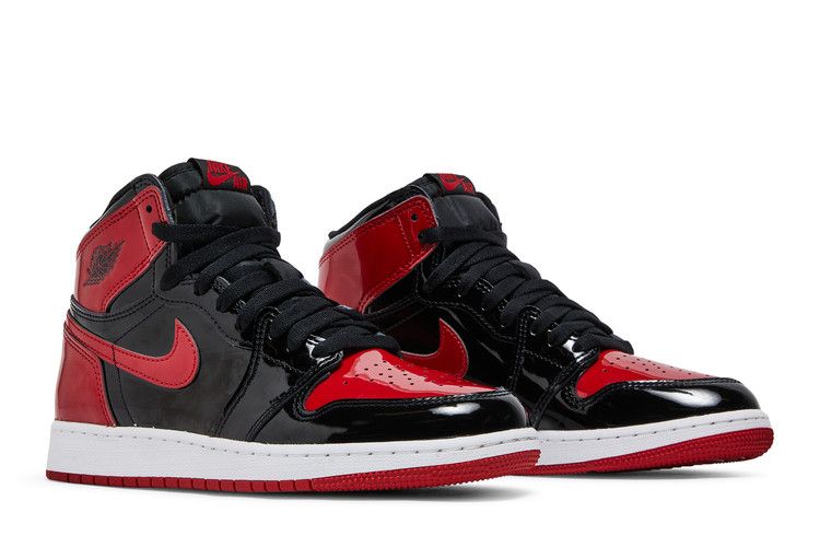 Buy Air Jordan 1 Retro High OG GS 'Patent Bred' - 575441 063 | GOAT