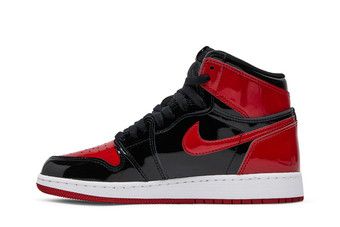 Buy Air Jordan 1 Retro High OG GS 'Patent Bred' - 575441 063 | GOAT