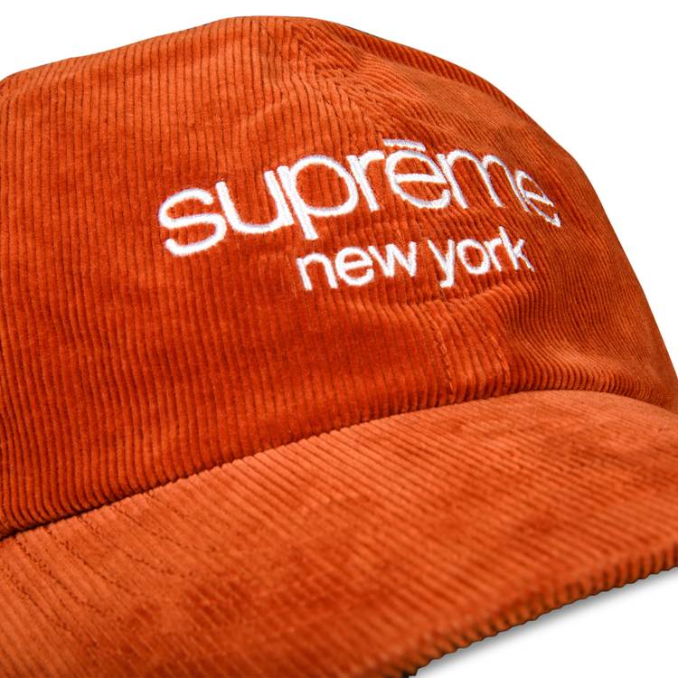 Buy Supreme GORE-TEX Corduroy Classic Logo 6-Panel 'Rust