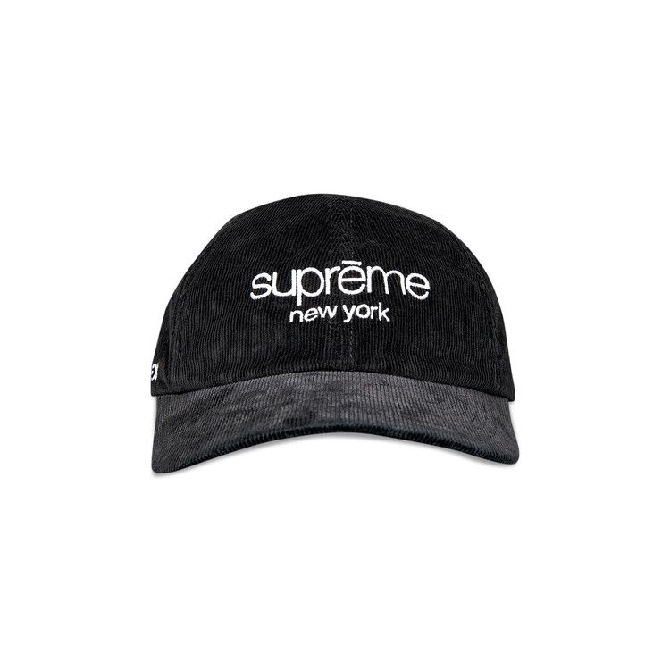 Buy Supreme GORE-TEX Corduroy Classic Logo 6-Panel 'Black