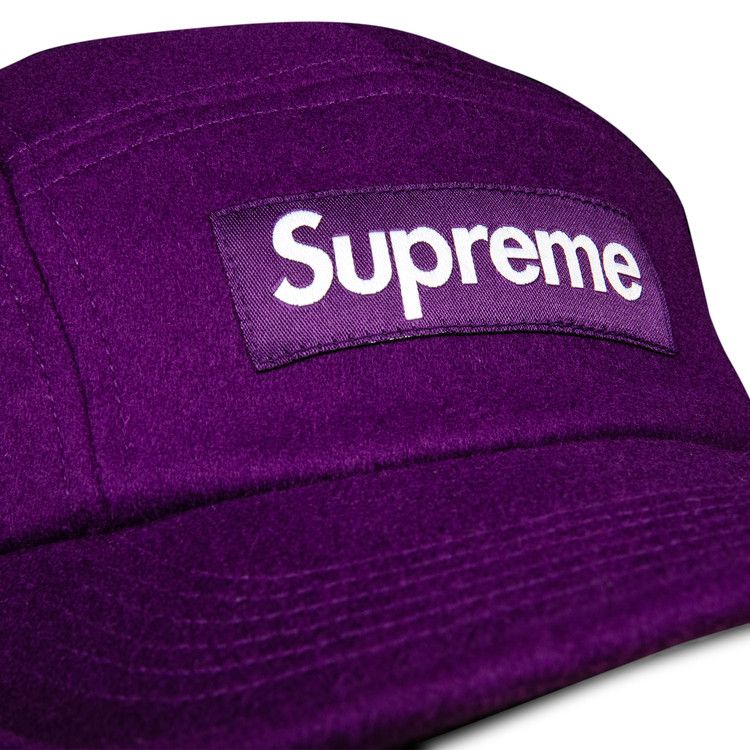 Buy Supreme Wool Camp Cap 'Purple' - FW21H121 PURPLE | GOAT