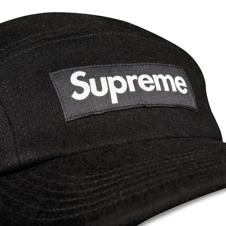 Buy Supreme Wool Camp Cap 'Black' - FW21H121 BLACK | GOAT