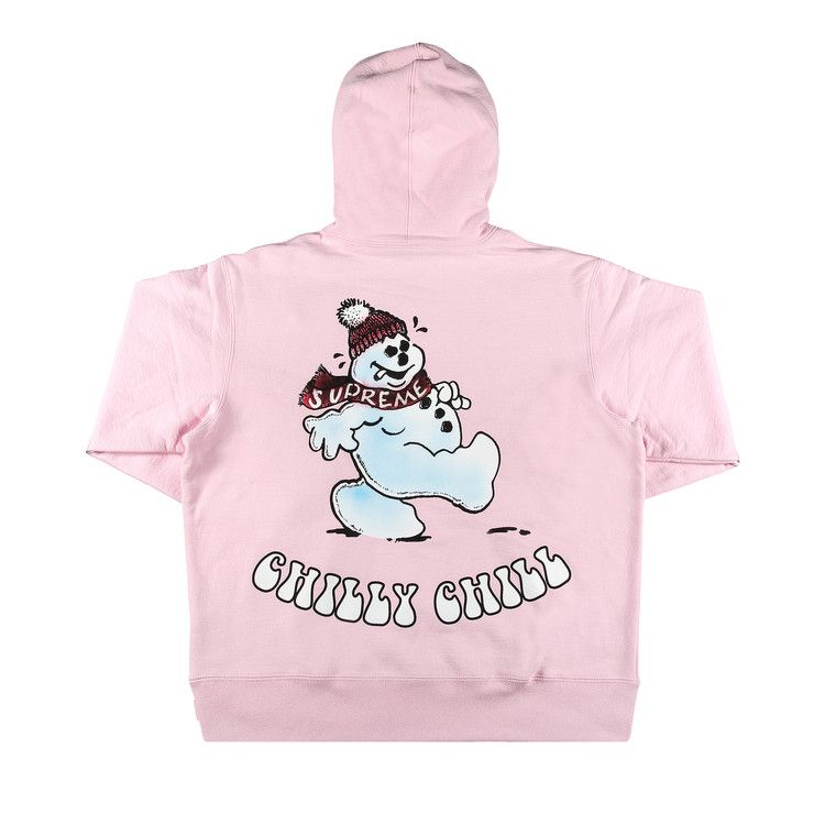 Buy Supreme Snowman Hooded Sweatshirt 'Light Pink' - FW21SW87