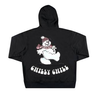 Supreme Snowman Hooded Sweatshirt 'Black' | GOAT