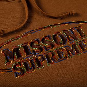 Buy Supreme x Missoni Hooded Sweatshirt 'Brown' - FW21SW95 BROWN