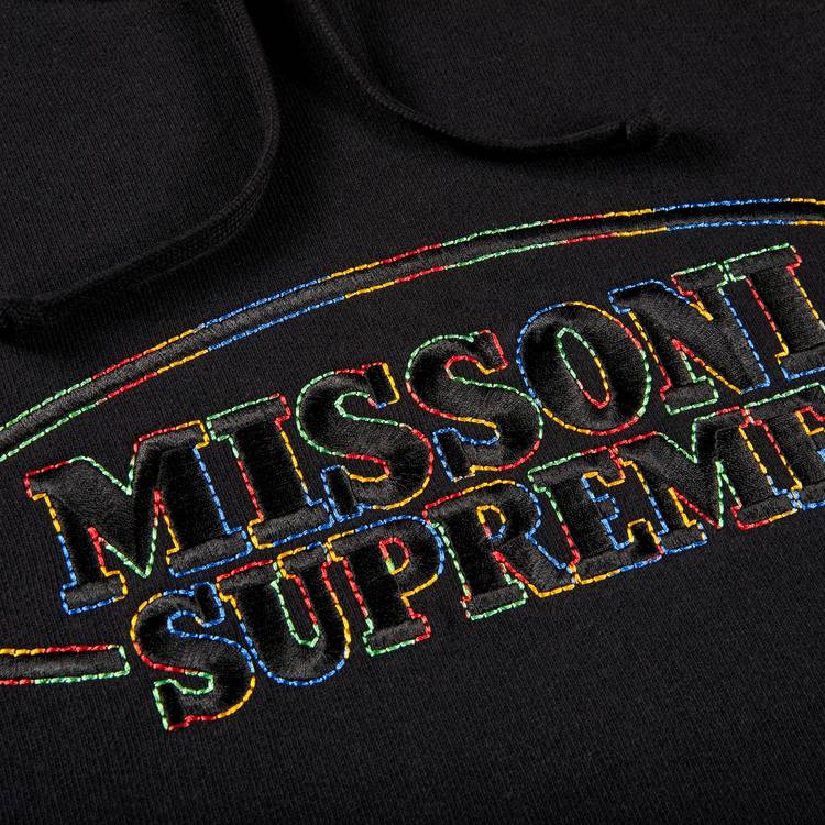 Buy Supreme x Missoni Hooded Sweatshirt 'Black' - FW21SW95 BLACK