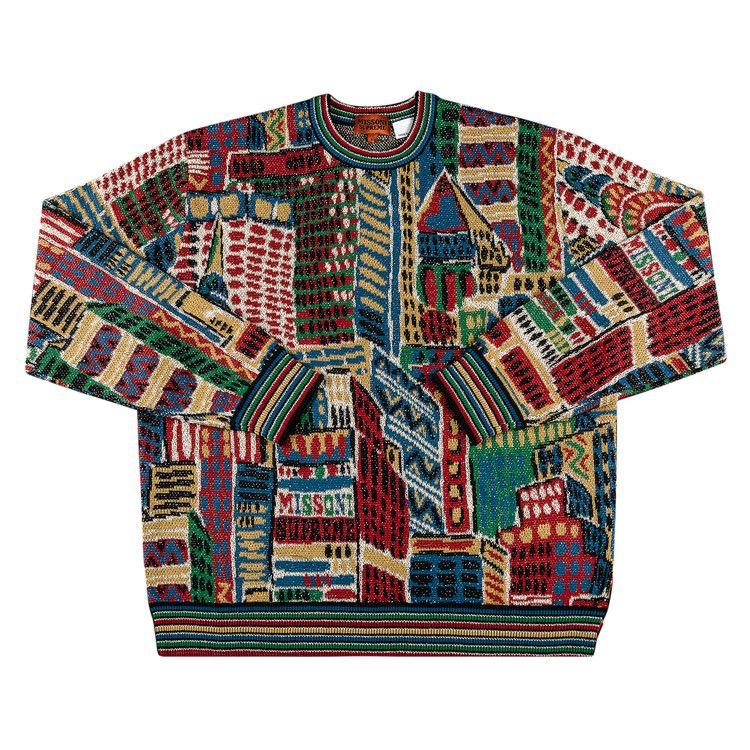 Supreme × Missoni Sweater Burgundy Buy Supreme x Missoni Sweater 'Burgundy' - FW21SK28 BURGUNDY