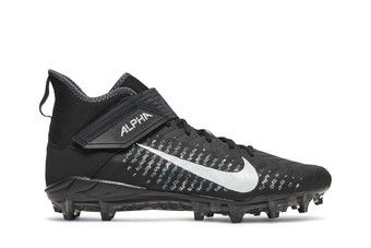 Nike Alpha Menace Pro 2 Mid Football Cleats Men’s retailer Size 14 Black AQ3209-002