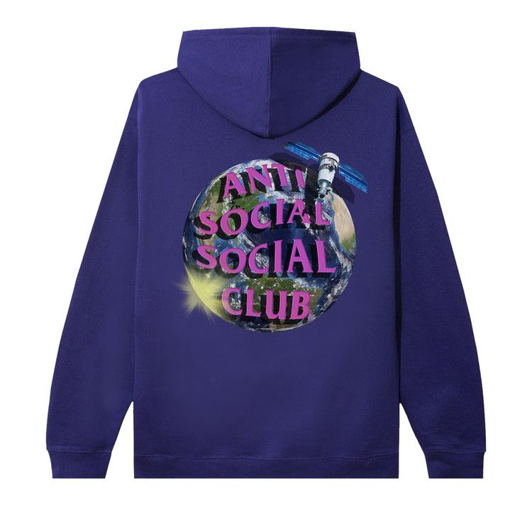 Buy Anti Social Social Club Worldwide Hoodie 'Purple' - 0657