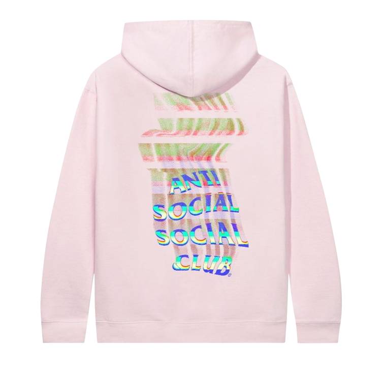 Anti Social Social Club Channel 747 Hoodie 'Pink'