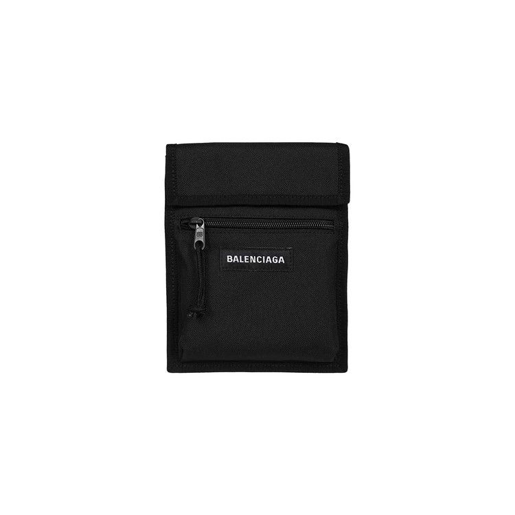 Balenciaga Explorer Nylon Crossbody Bag 'black'
