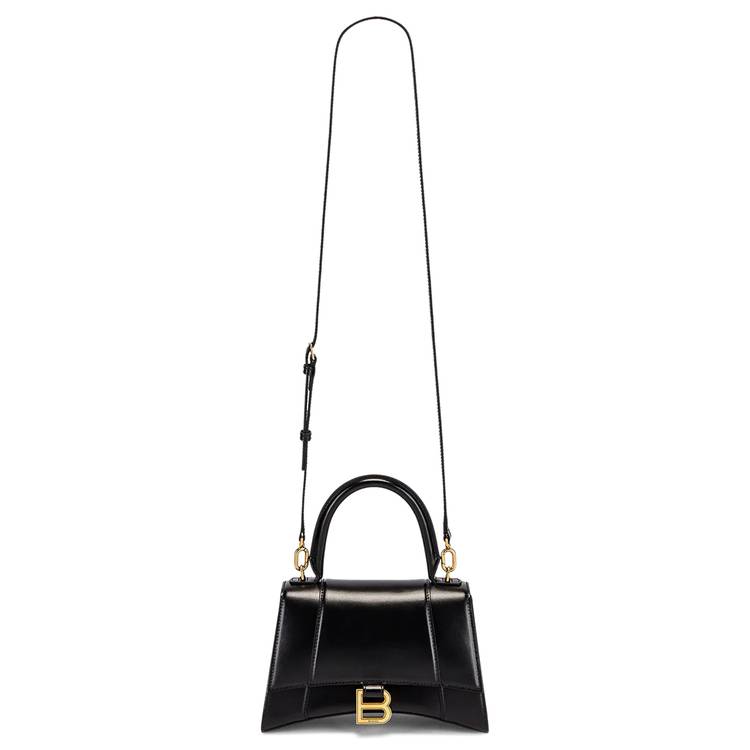 Buy Balenciaga Hourglass Small Top Handle Bag 'Black/Silver' - 593546 1JHNY  1081