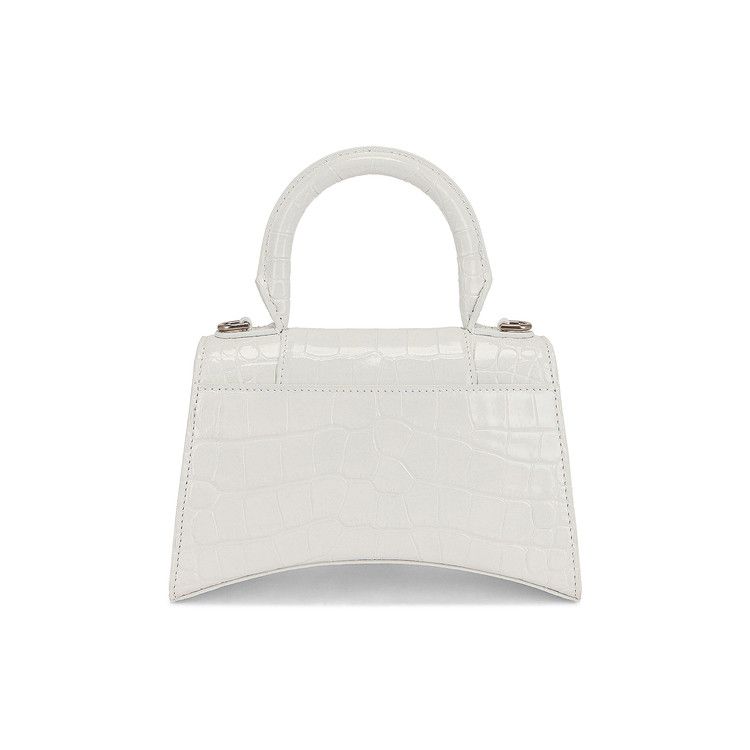 Balenciaga Hourglass Xs Top Handle Bag 'white'