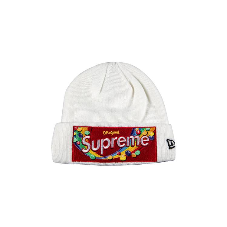 Supreme x Skittles x New Era Beanie 'White'
