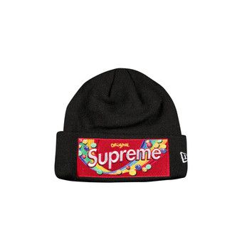 Buy Supreme x Skittles x New Era Beanie 'Black' - FW21BN2