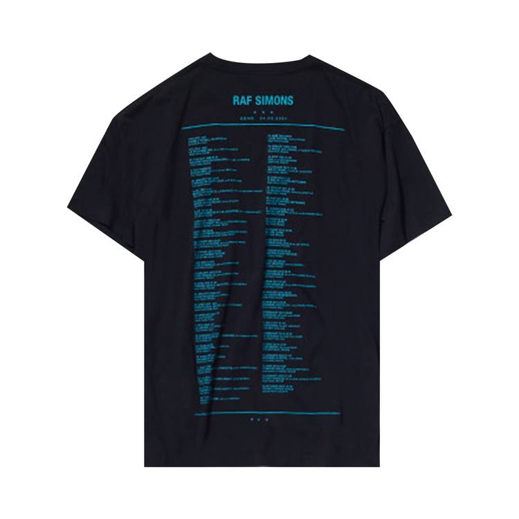 Raf Simons Ataraxia Tour T-Shirt 'Black'