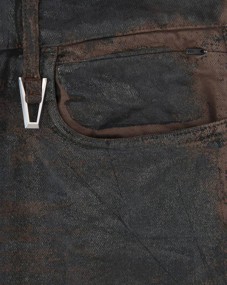Buy 1017 ALYX 9SM Treated Denim Jeans 'Dark Brown' - AAMPA0232FA01 