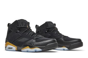 Jordan flight hot sale 91 black gold