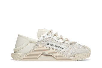 Buy Dolce & Gabbana Wmns NS1 Slip On 'White Lace' - CK1754 AX372