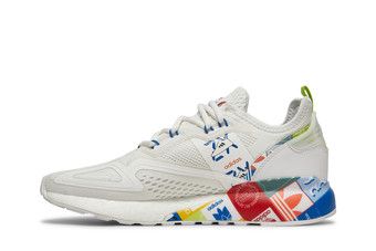Buy Adidas ZX 2K Boost 'Multi-Color Logos' - GX2718 | GOAT CA