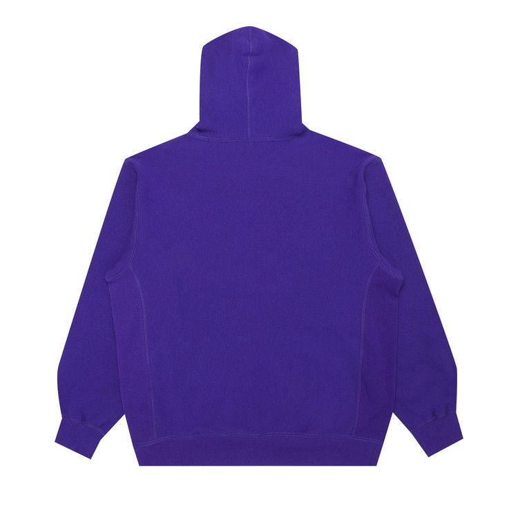 Supreme X Swarovski S Logo Hoodie Purple